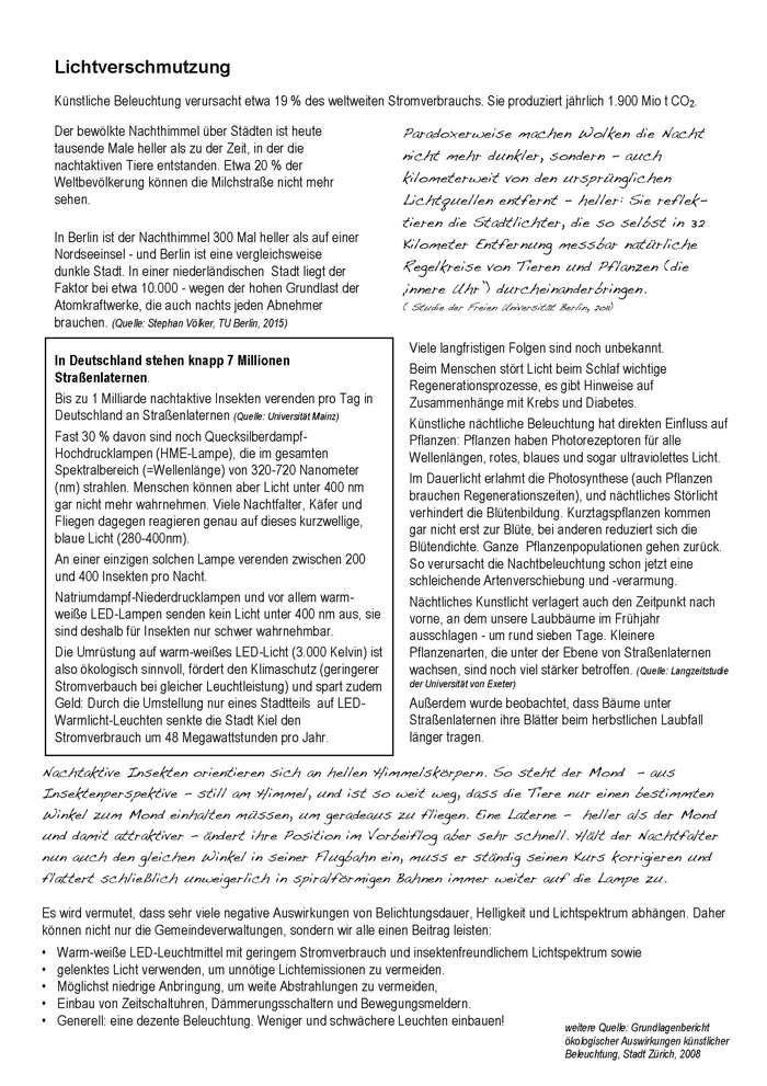 Lichtverschmutzung