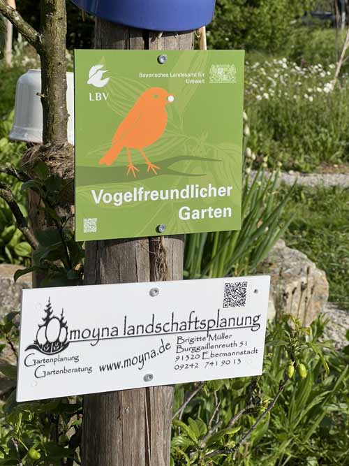 Vogelfreundlicher Garten
